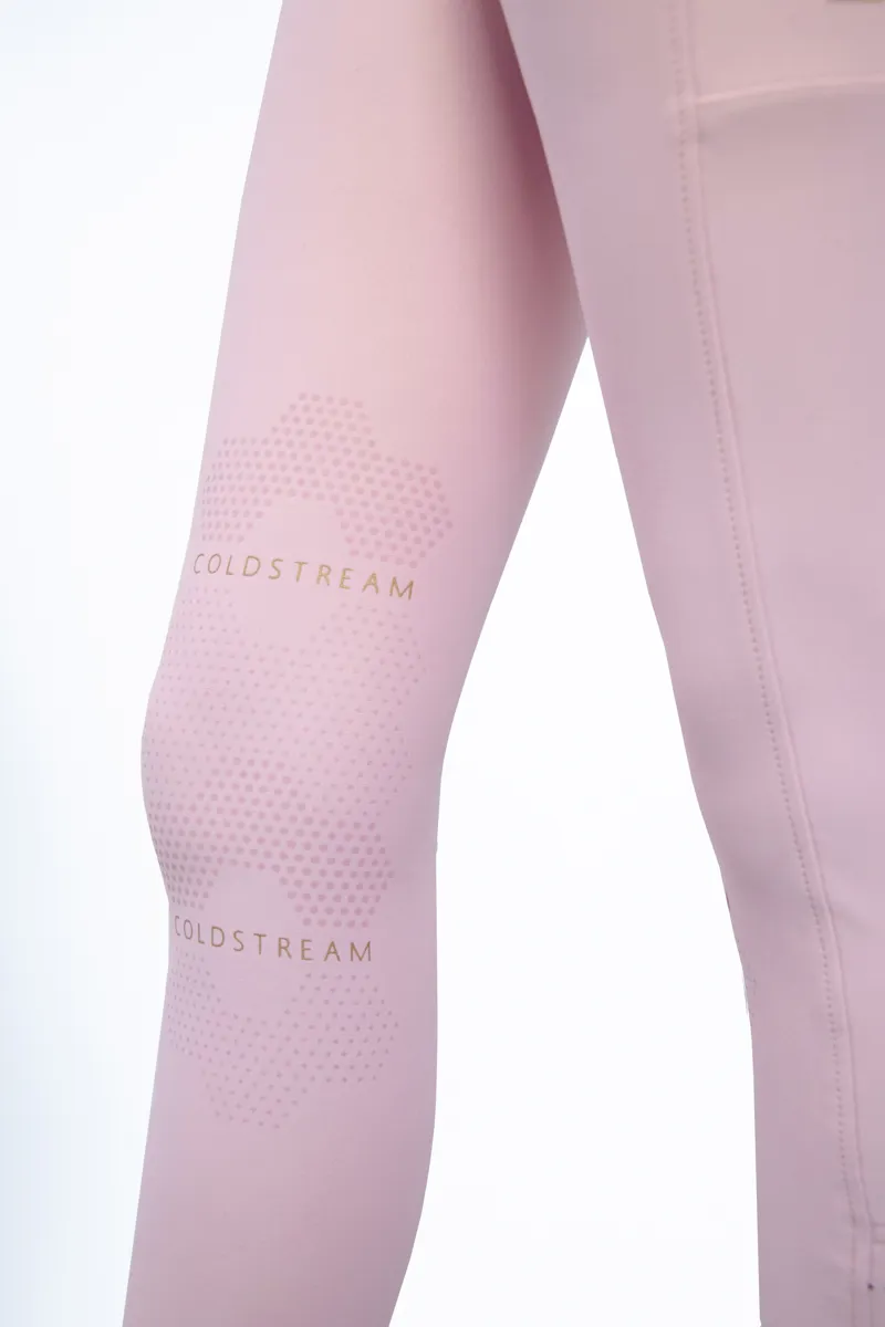Coldstream Cranshaws Riding Tights - Blush Pink-4